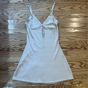 fashion nova tan mini dress